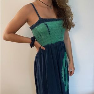 Hippie Tie Dye Long Dress!!